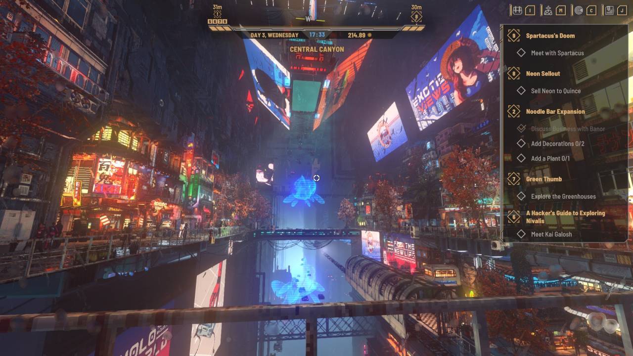 Nivalis Nights Review The Futuristic World