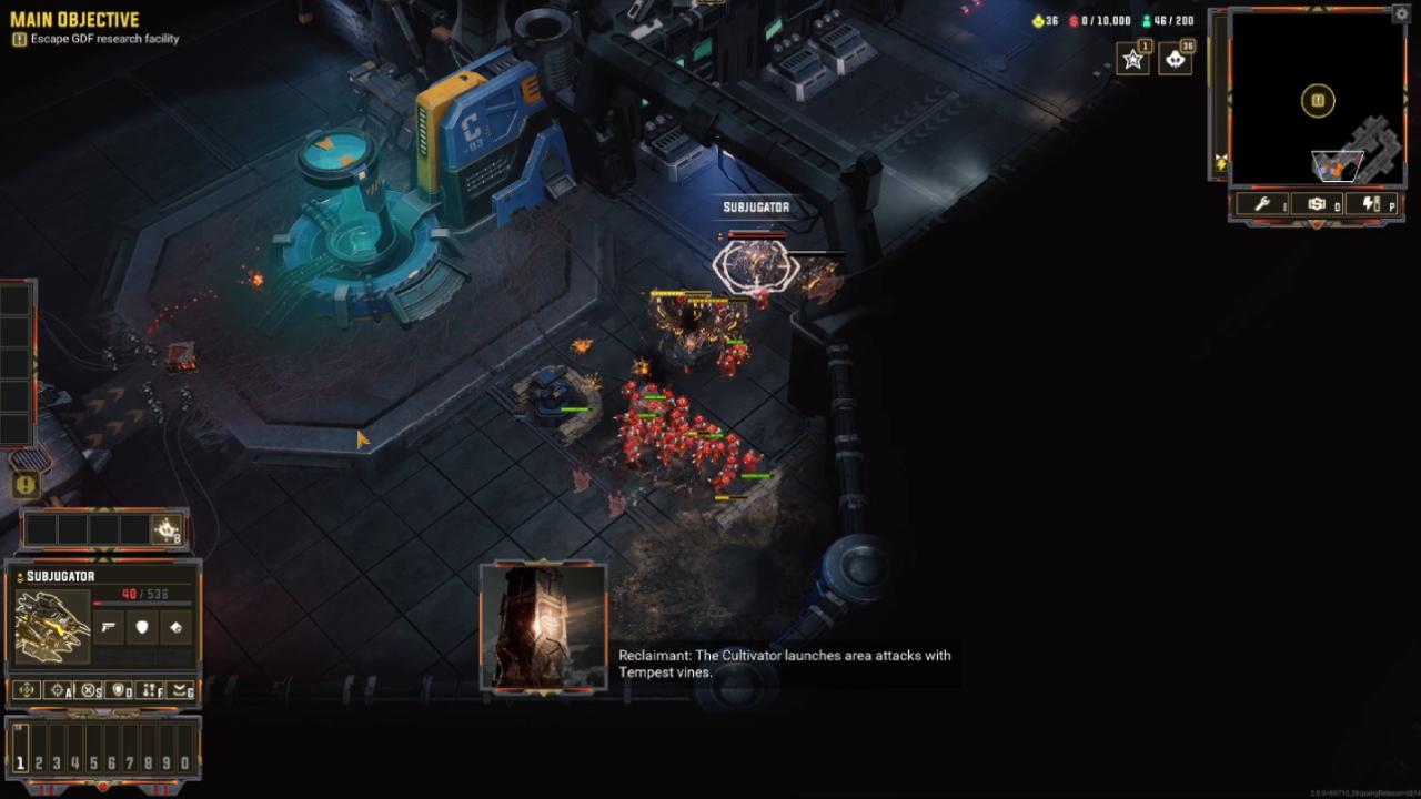 Tempest Rising: The Veti's Wrath Building Troops inside GDF Research Facility