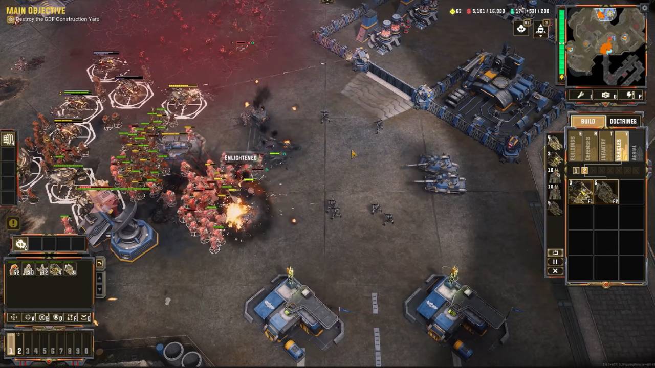 Tempest Rising: The Veti's Wrath Destroy the GDF Construction Yard
