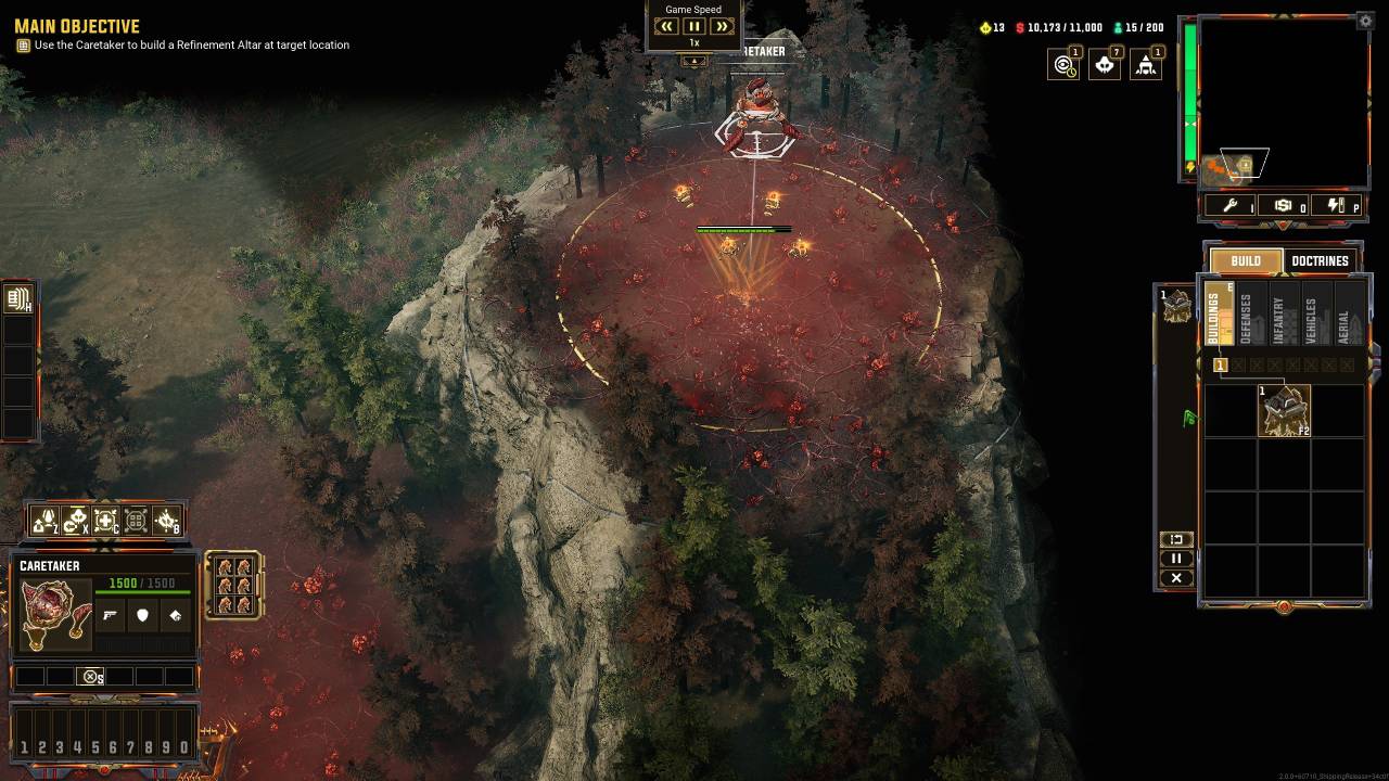 Tempest Rising: The Veti's Wrath Building a Caretaker