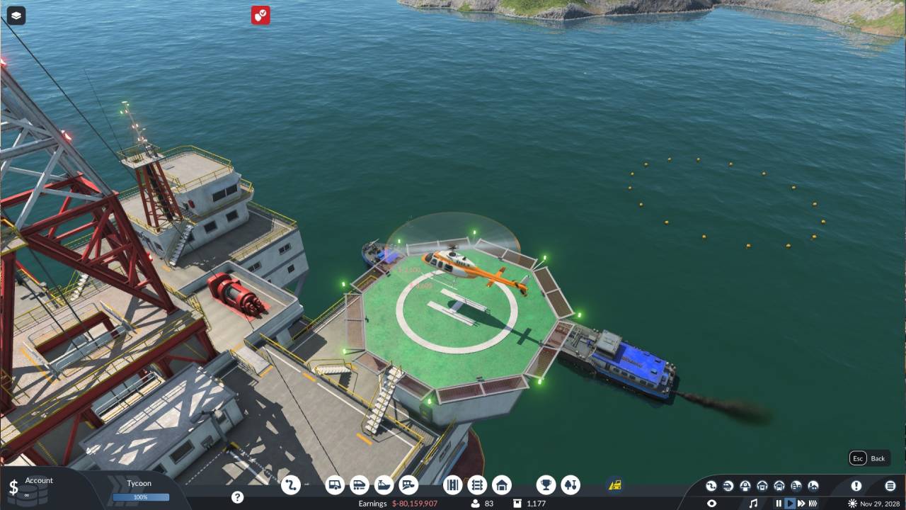 Transport Fever 3 Helicopter Management for Goods Transportation