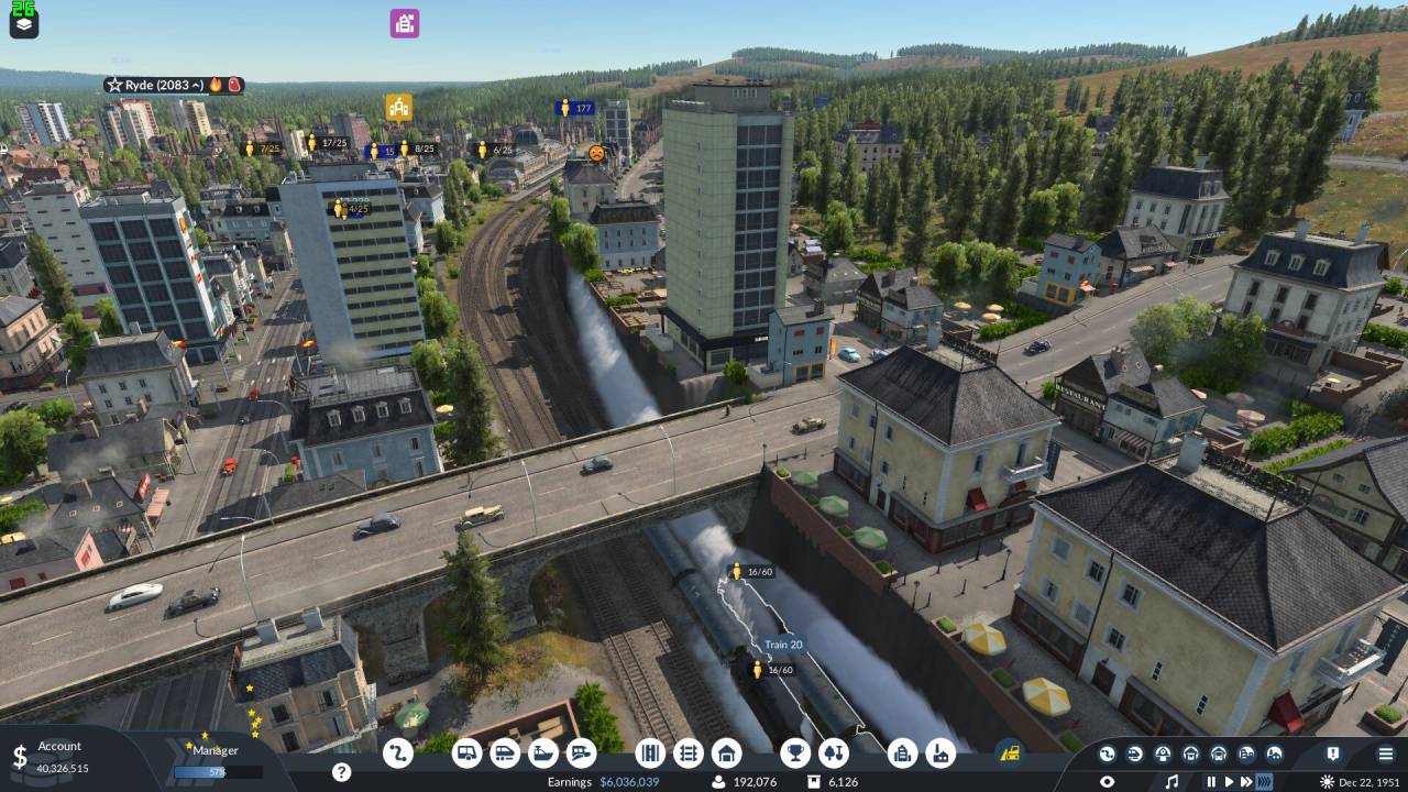 Transport Fever 3 Modern City Highway