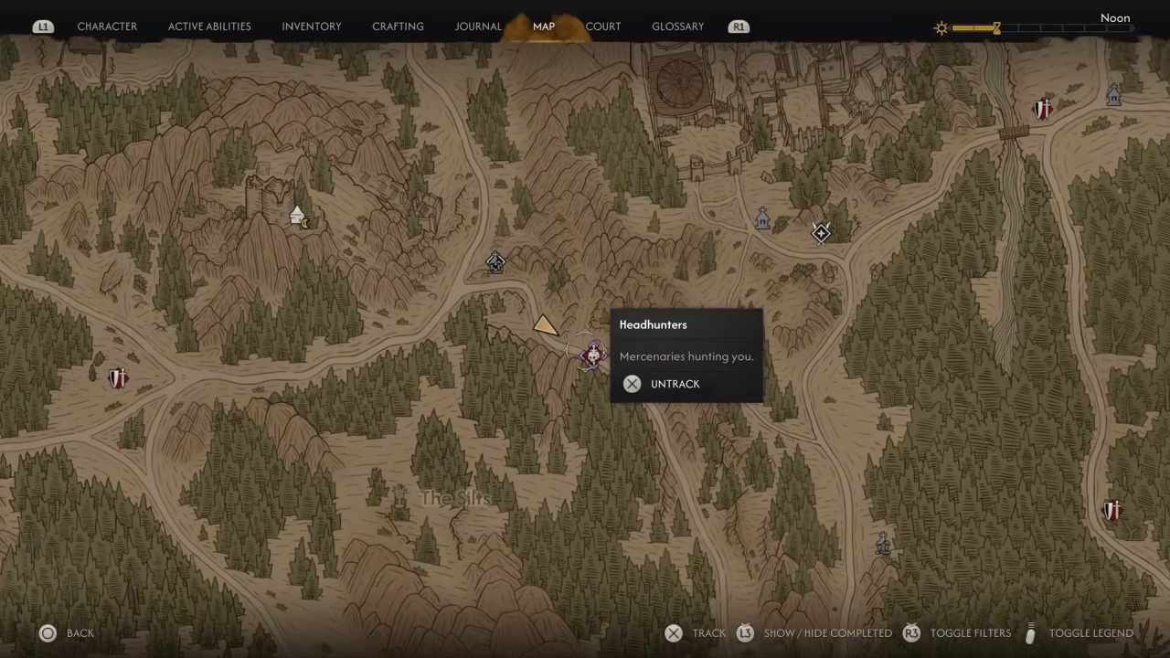 The blood of dawn walker ring of focus map