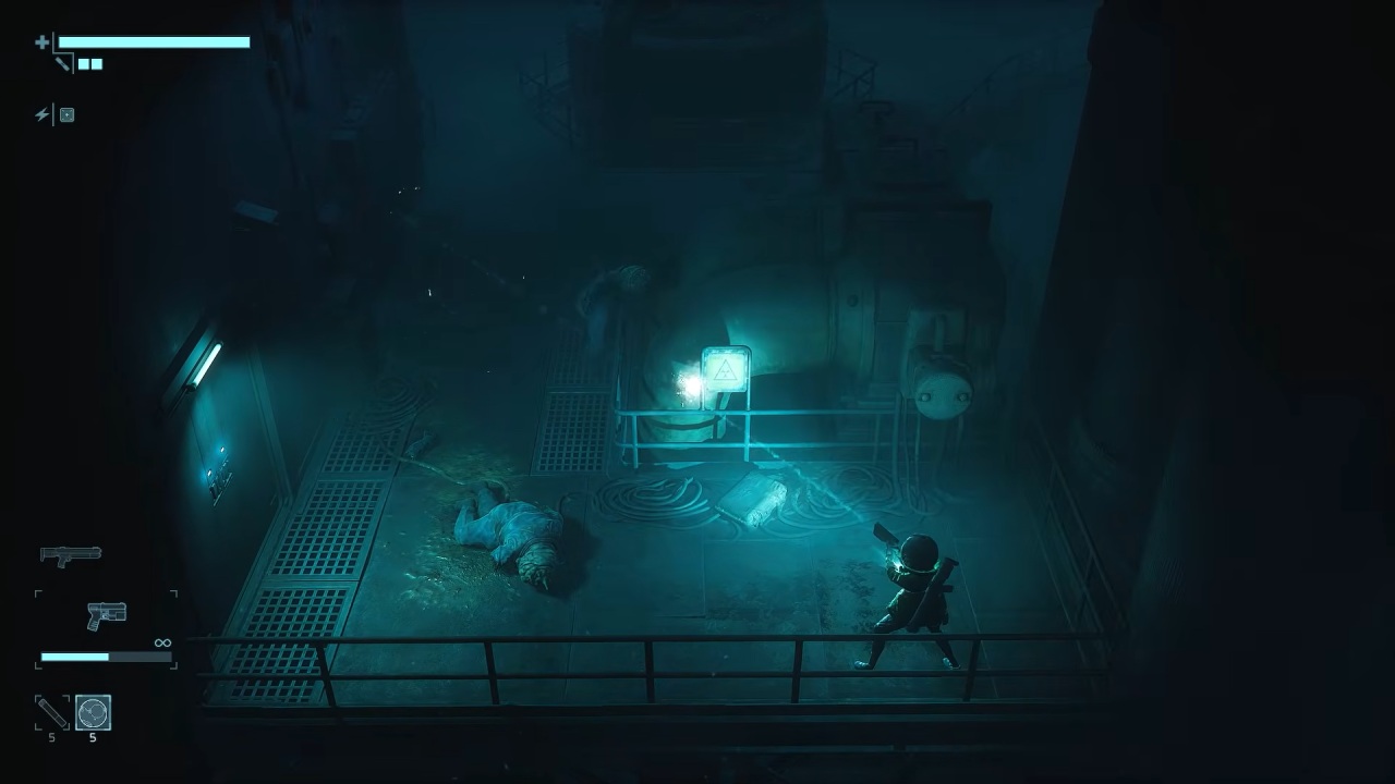 End of Abyss Cel explores dark facility