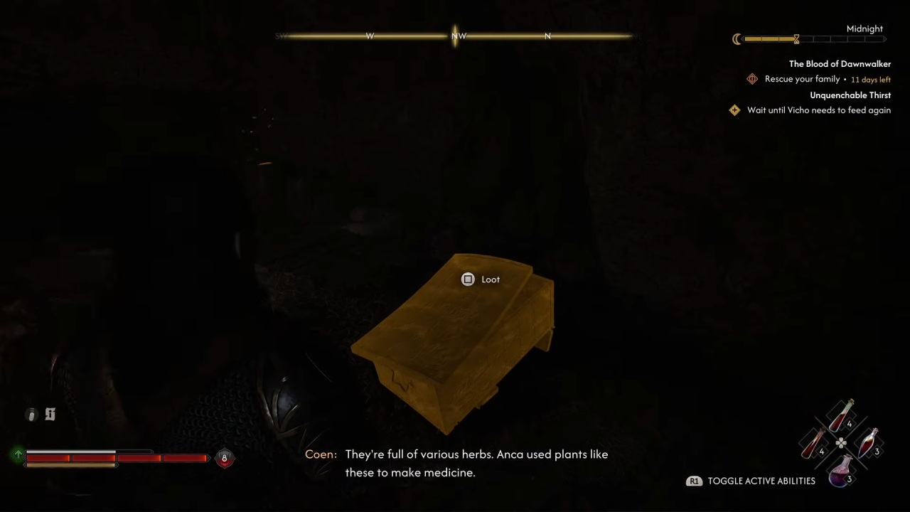 The blood of dawn walker wolven bracer chest