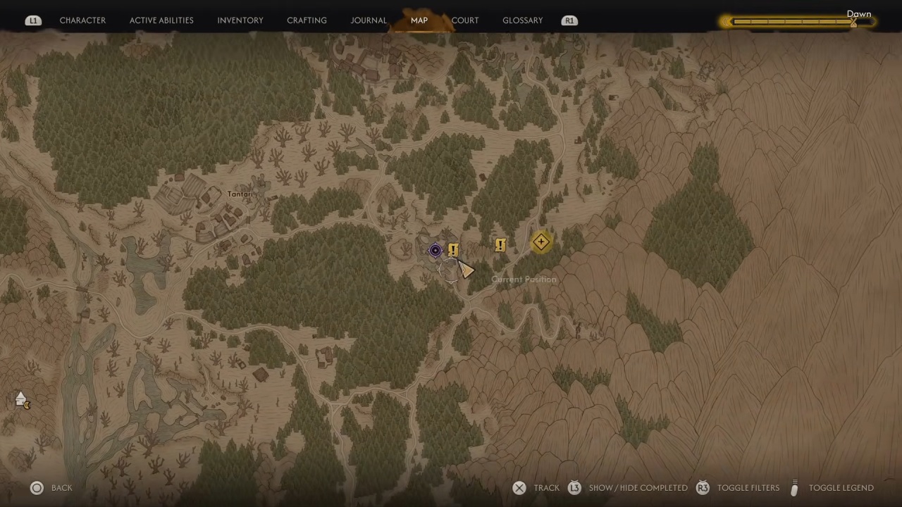 dawnwalker knightly map