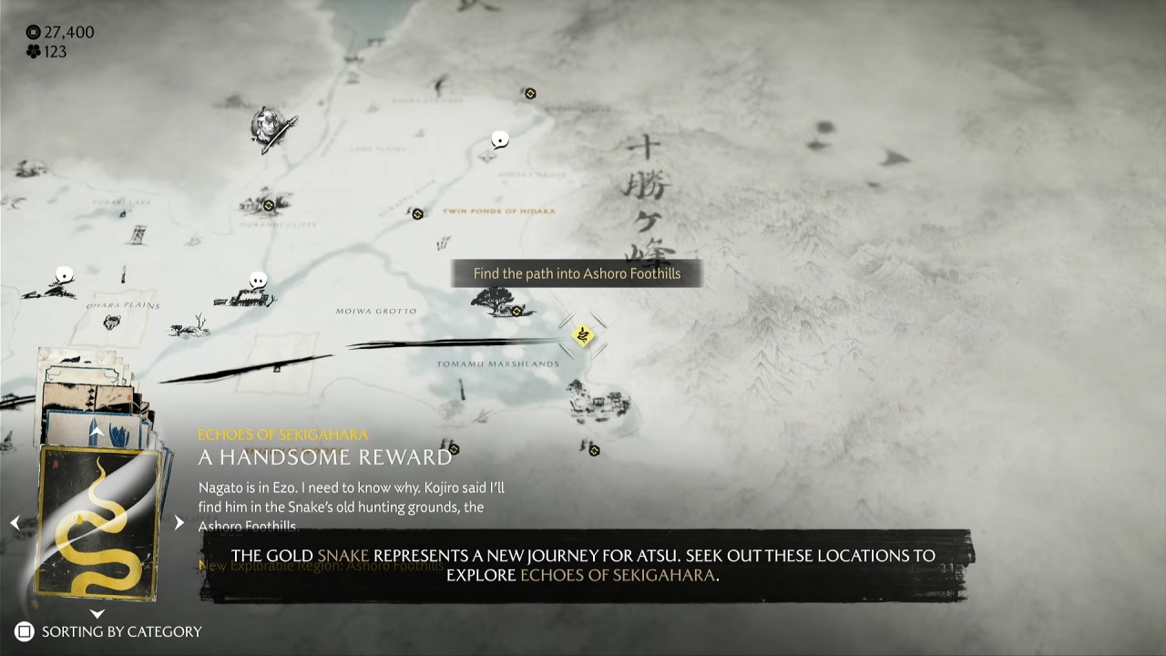 ghost of yotei DLC start 2