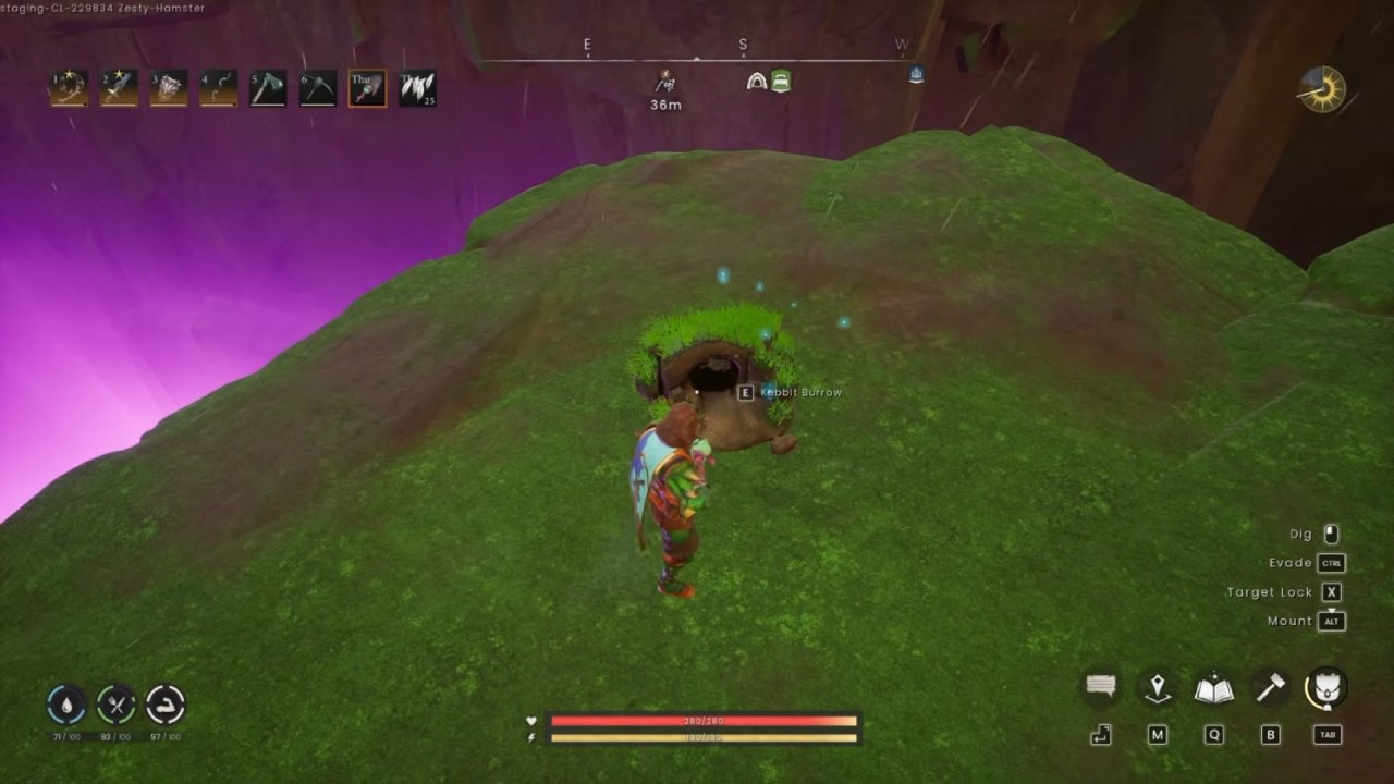 RuneScape Dragonwilds All Kebbit Burrow Locations