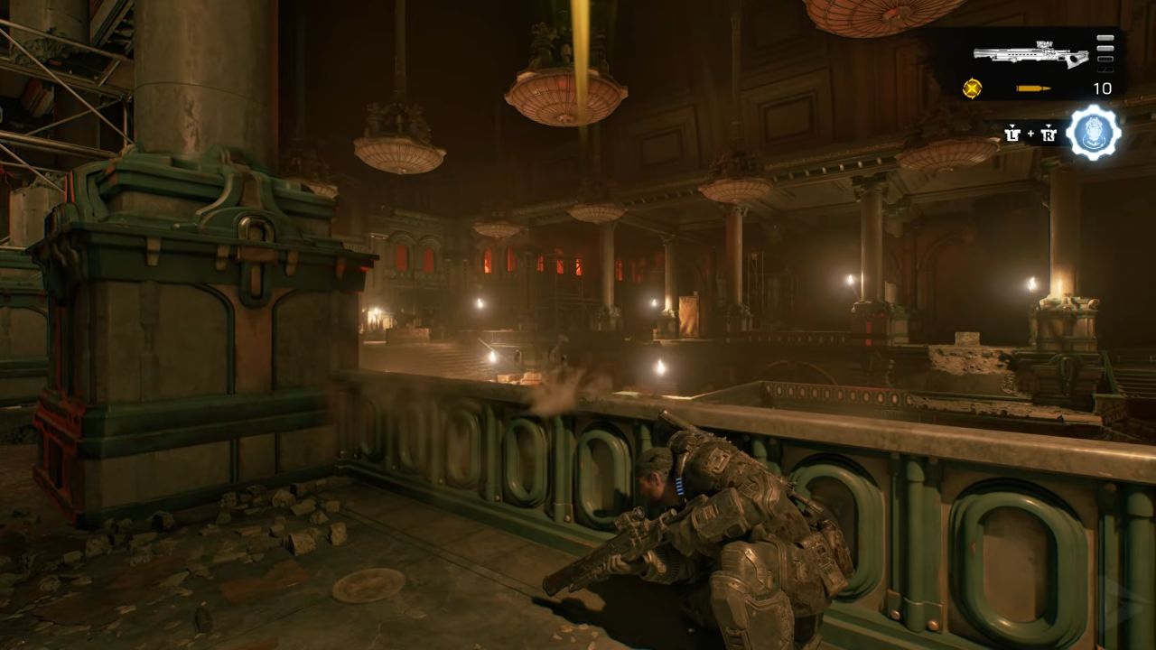 Gears of War E-Day Act 3 Gameplay
