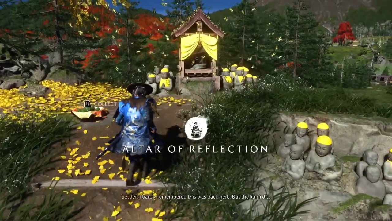 ghost of yotei dlc altar akan woodlands