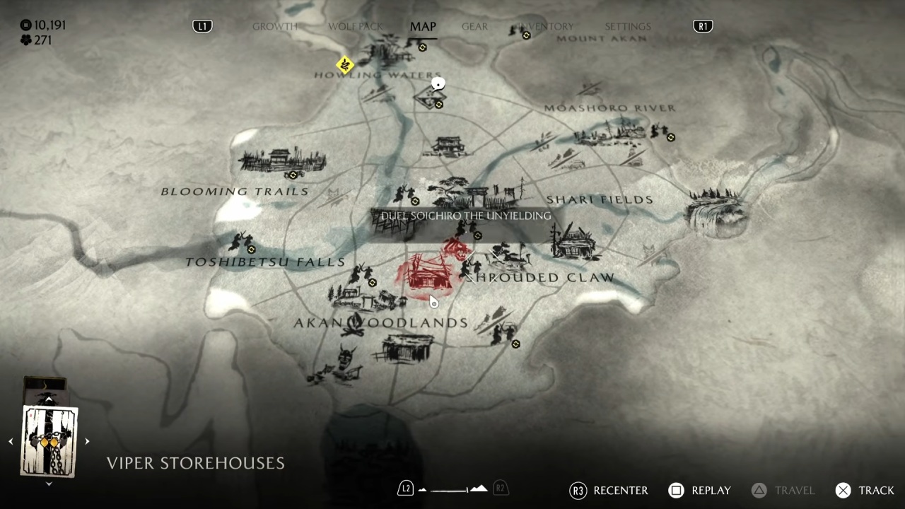 ghost of yotei dlc viper storehouse shrouded claw