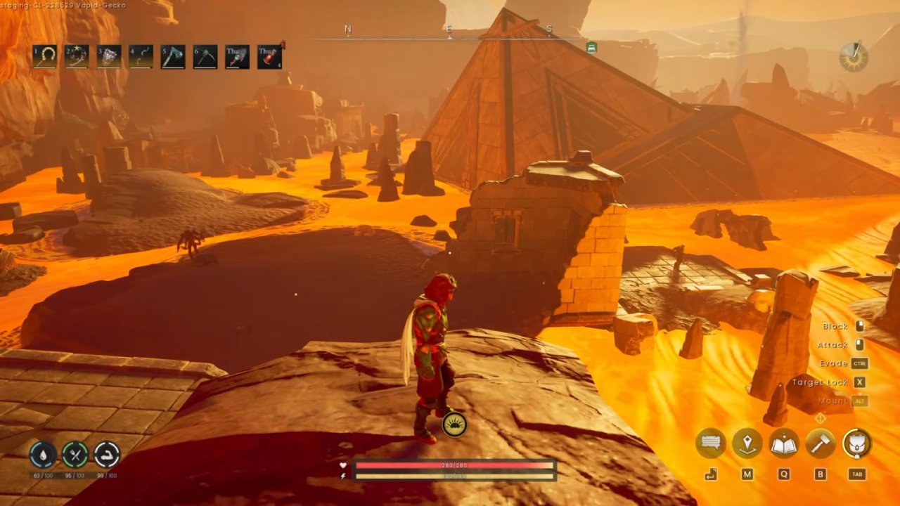 RuneScape Dragonwilds Lava Fields - Umbral Sands