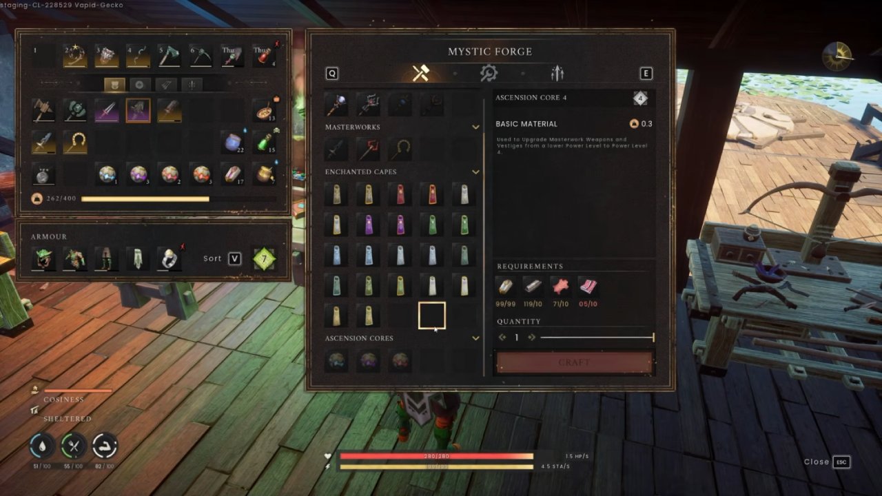 RuneScape Dragonwilds Craft the Required Ascension Core