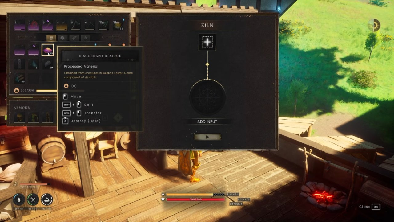 RuneScape Dragonwilds Make Ground Rune Essence and Harmonised Compound