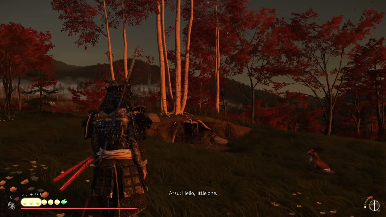 ghost of yotei dlc fox dens