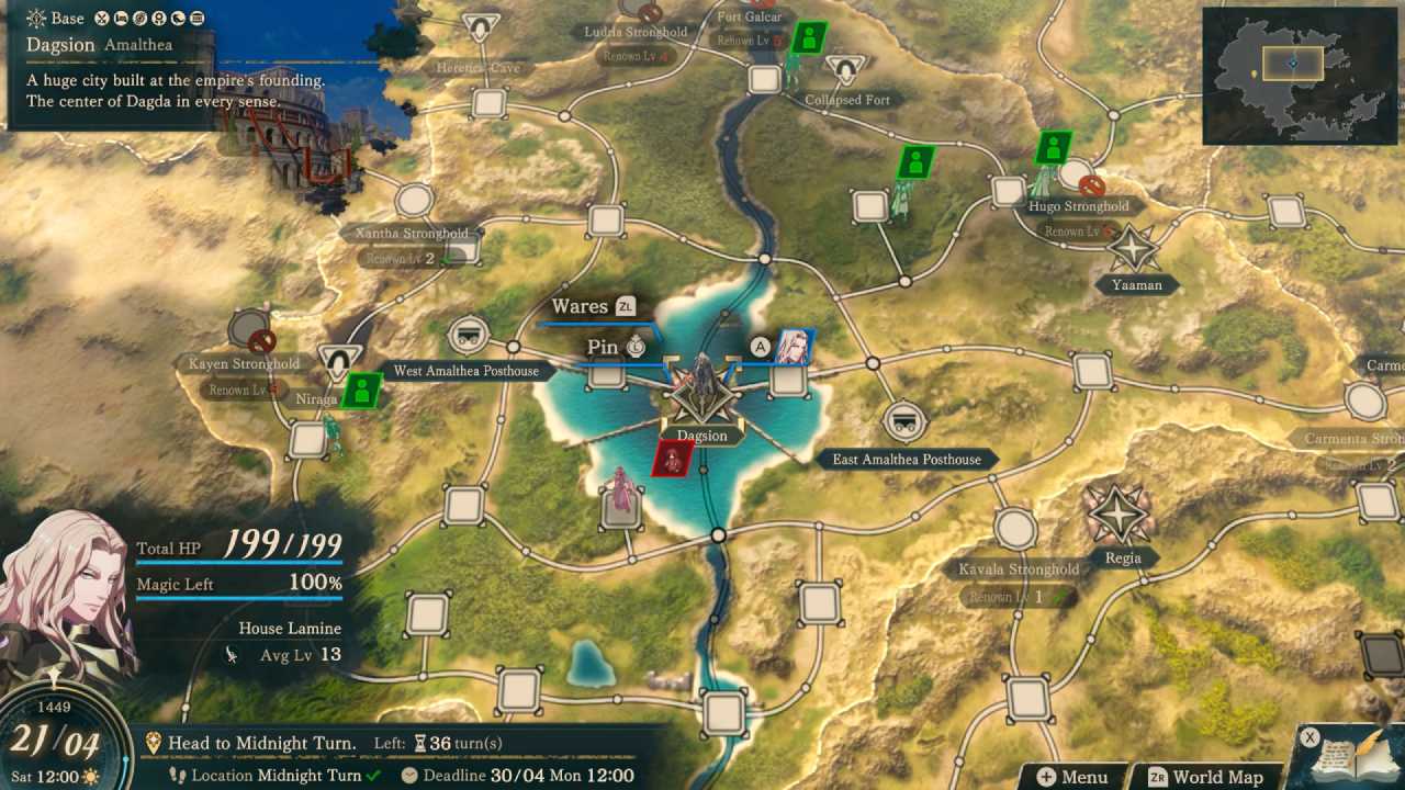 Fire Emblem: Fortune's Weave Scaling XP by Regional Towns