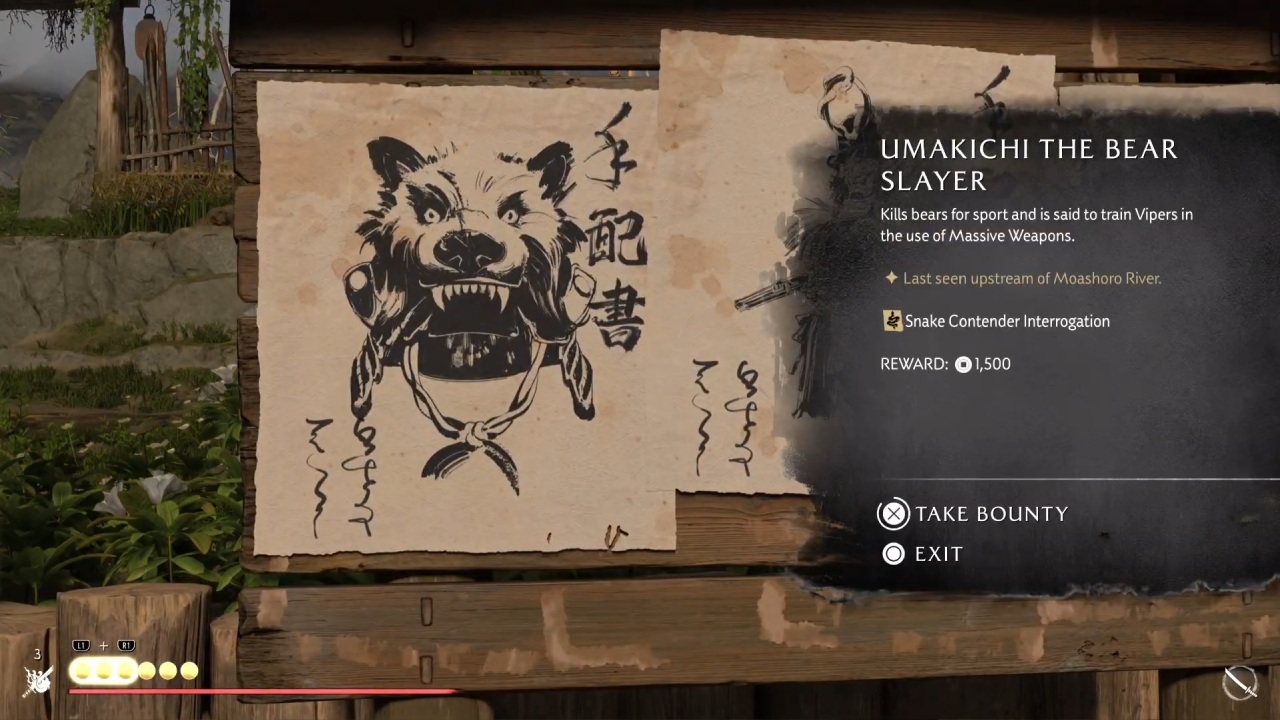 ghost of yotei dlc bounty umakichi