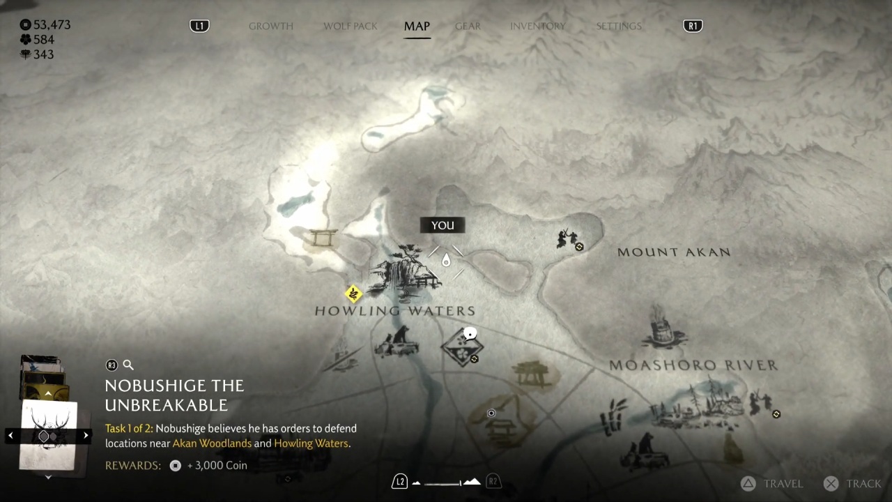 ghost of yotei dlc judgements path hat map