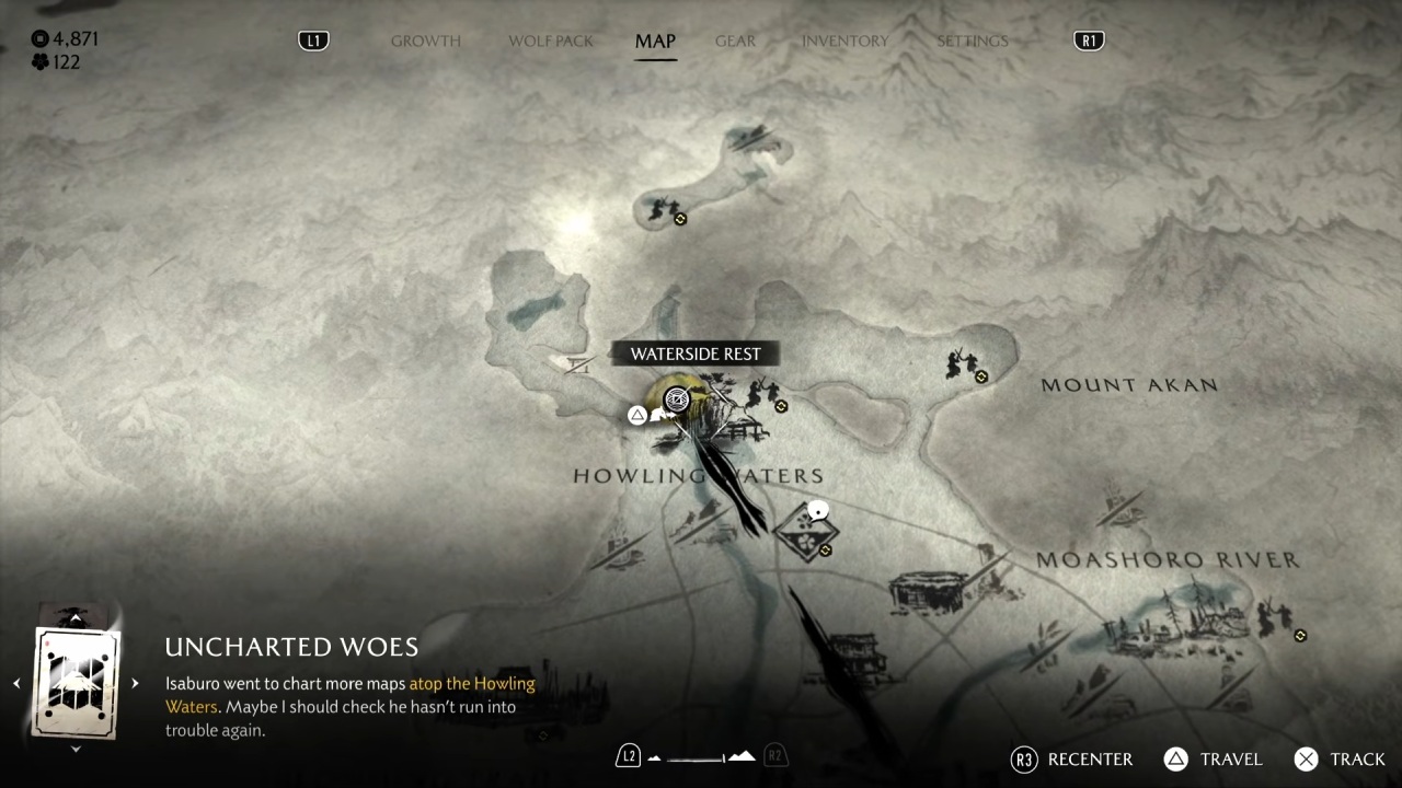 ghost of yotei dlc uncharted woes howling waters