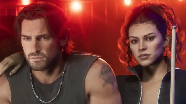 GTA 6 Jason and Lucia Standing Together
