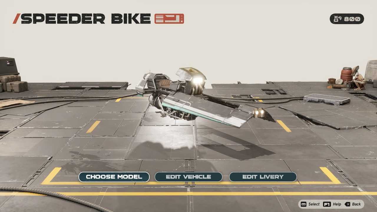 STAR WARS: Galactic Racer Access Vehicle Customization