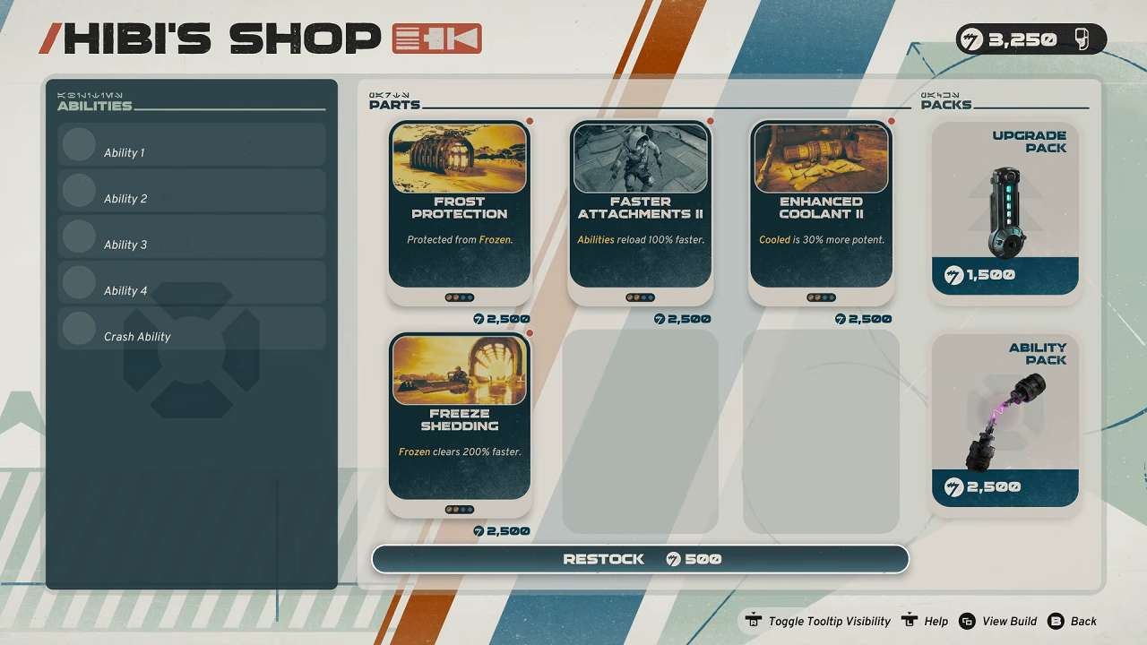 STAR WARS: Galactic Racer HIBI Shop Buy Upgrades