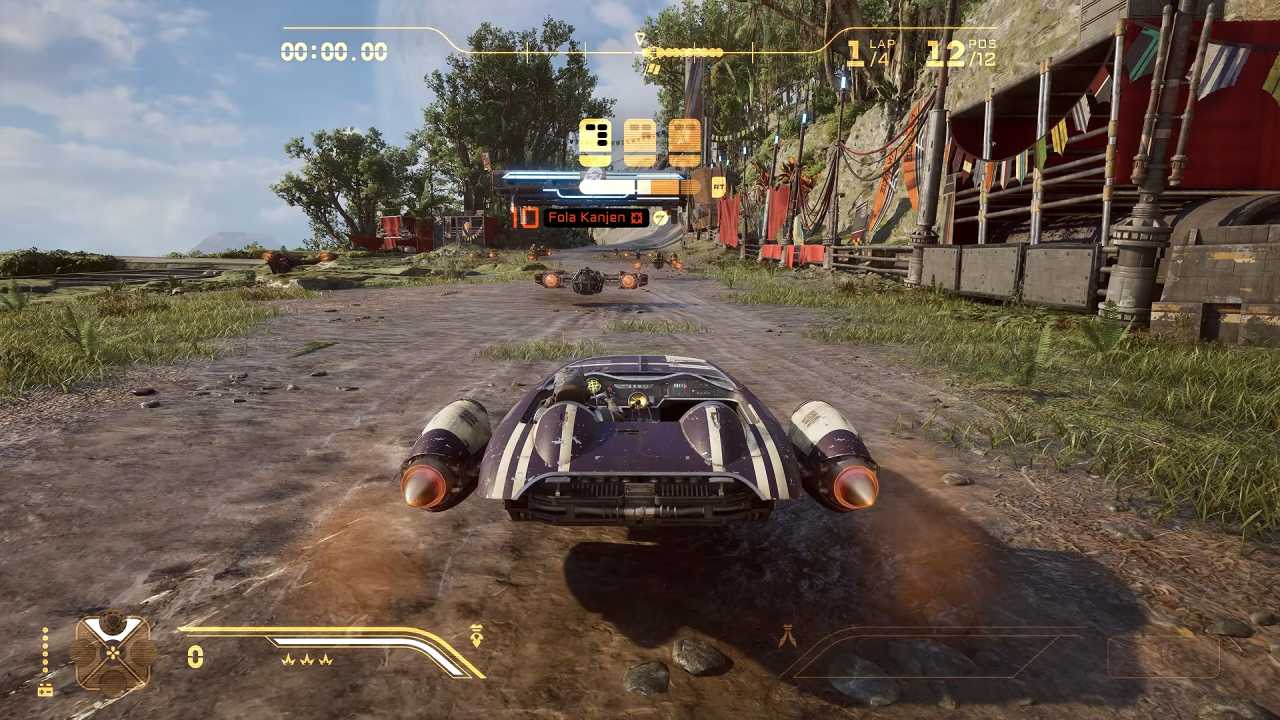STAR WARS: Galactic Racer Starting Race