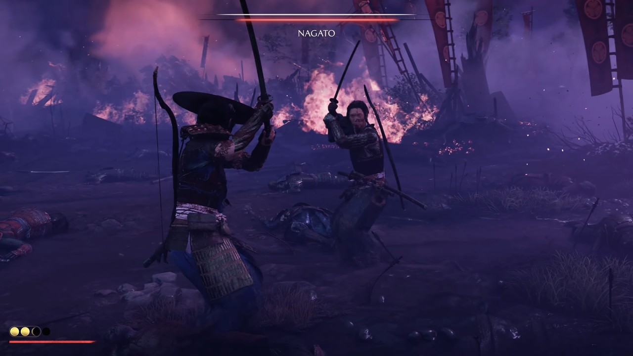 Ghost of Yōtei Echoes of Sekigahara Atsu duels Nagato