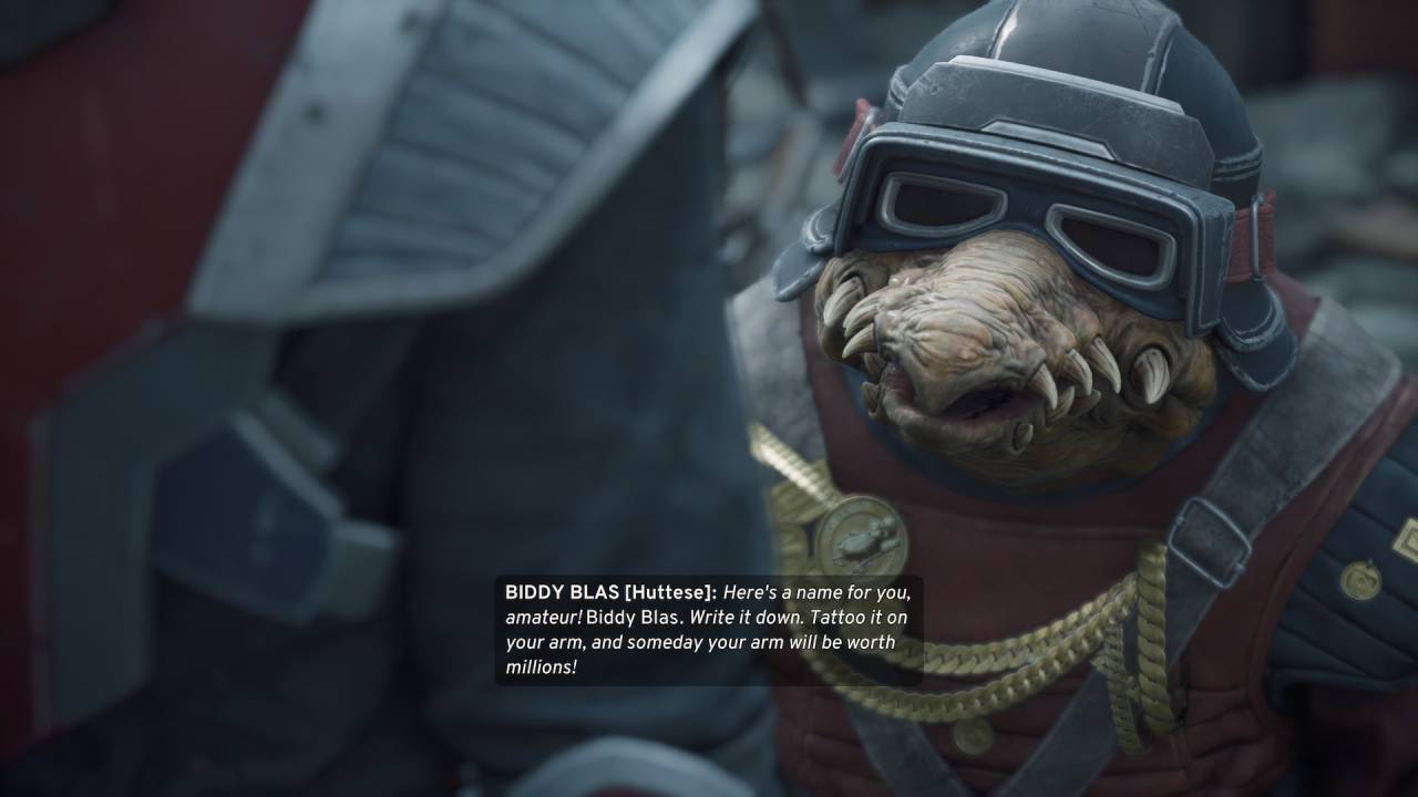 Star Wars: Galactic Racer Biddy Blas Funny Dialogue