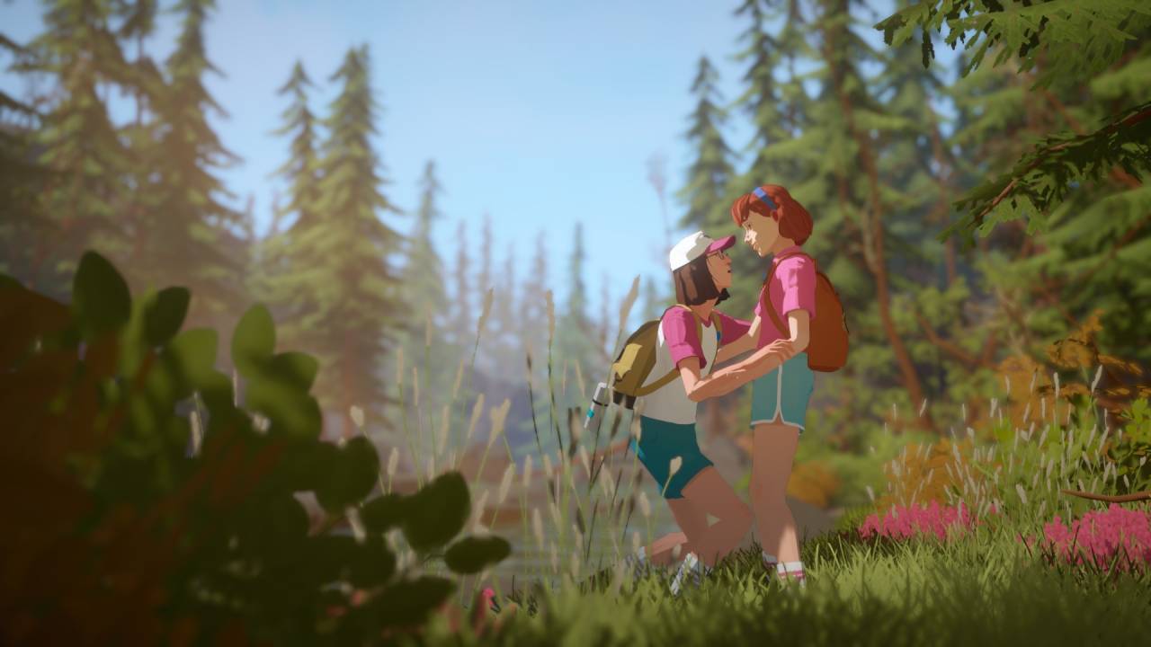 Forever Ago Couple Making Love in the Jungle