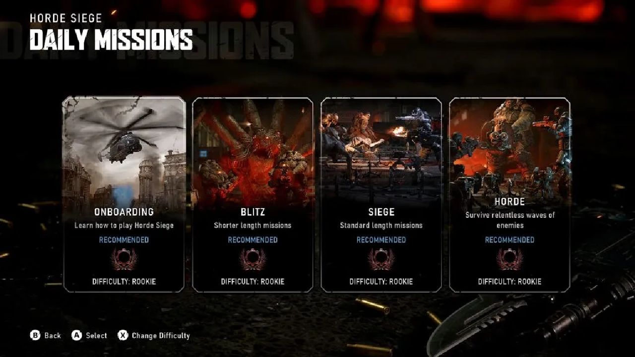 Gears of War E-Day Horde Siege Missions