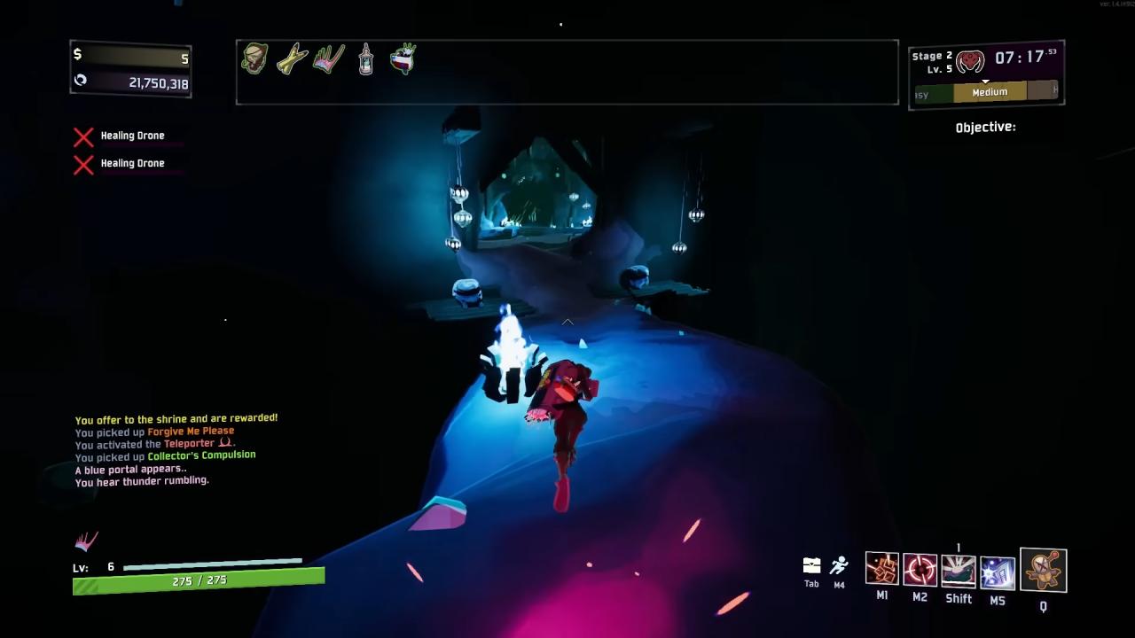 Risk of Rain 2: Hallowed Concepts Dungeon Gameplay