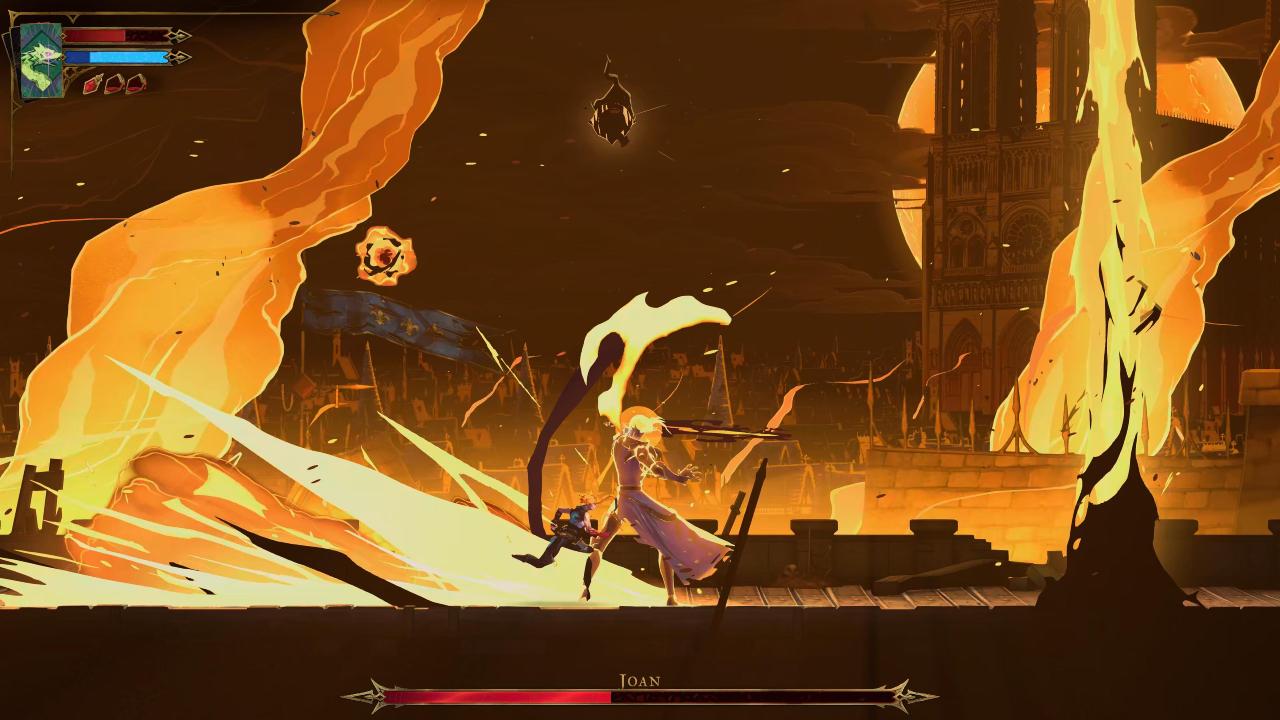 Castlevania: Belmont's Curse Joan of Arc Boss Fight