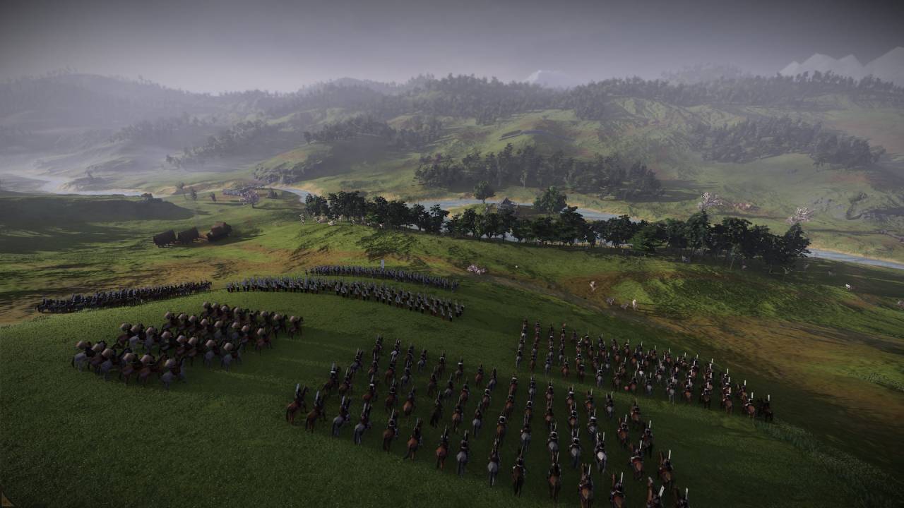 Total War: Shogun 2 - Complete Edition Japanese Samurais are marching for battle in formation
