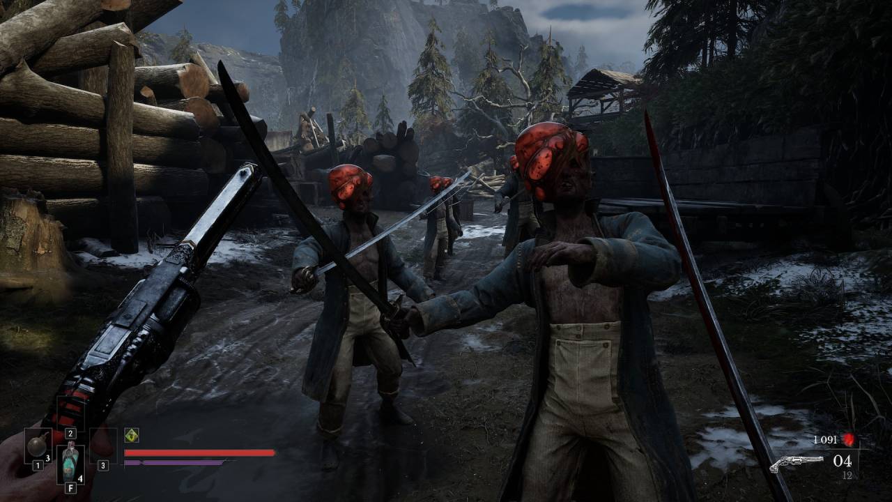 Valor Mortis Combat Mechanics against normal enemies