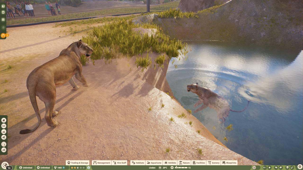 Planet Zoo 2 Open Museum for Tiger and Tigress