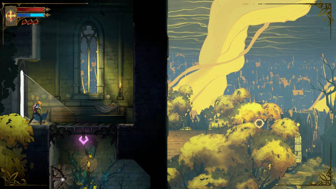 Castlevania: Belmont's Curse Using Map Pins