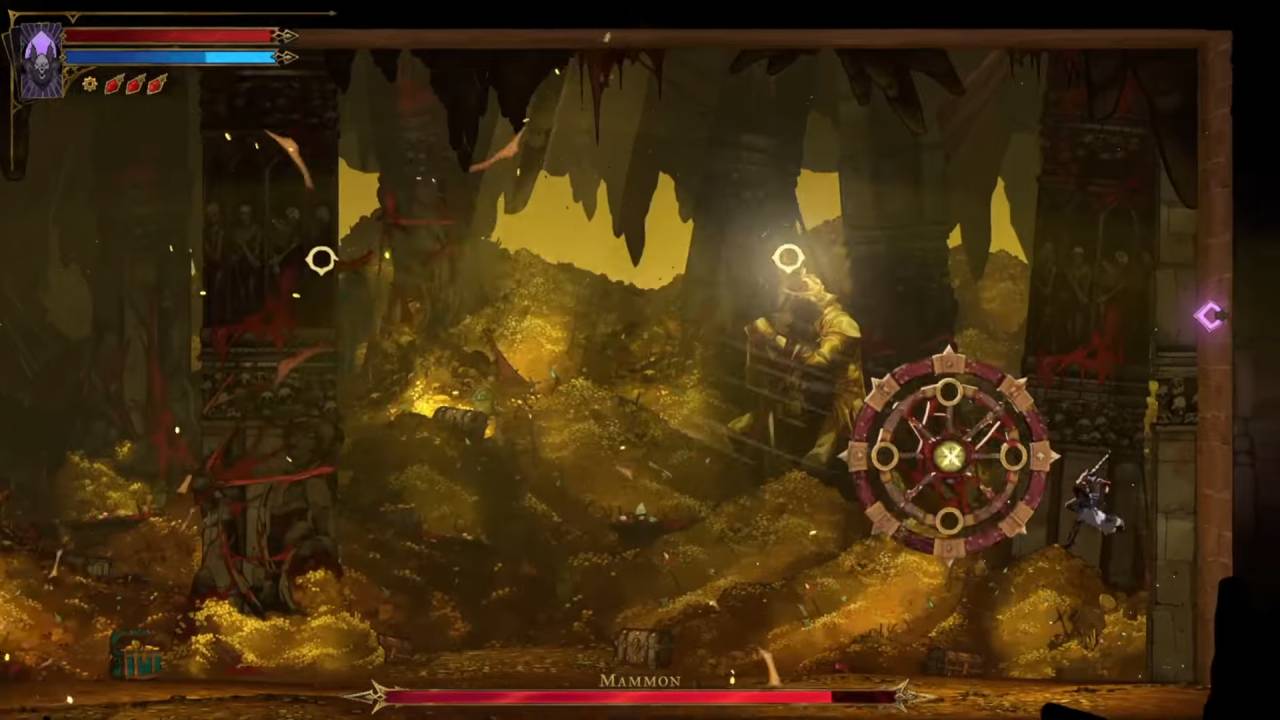 Castlevania: Belmont's Curse Counter Mammon’s Attack