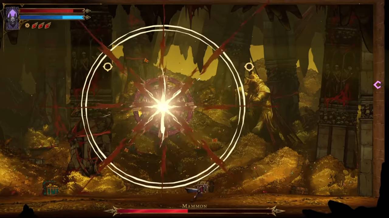 Castlevania: Belmont's Curse Best Combat Strategy for Mammon