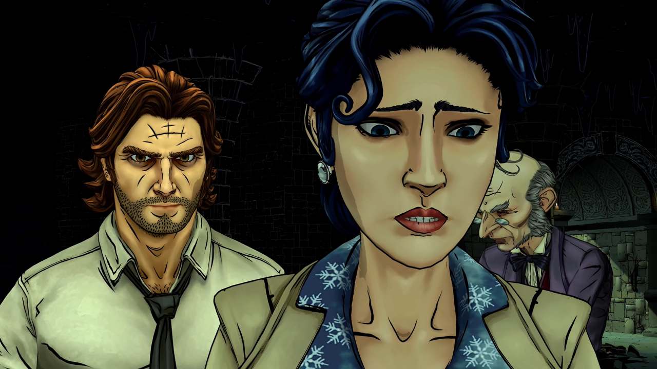 The Wolf Among Us Remastered snow white looking shocked visual upgrades