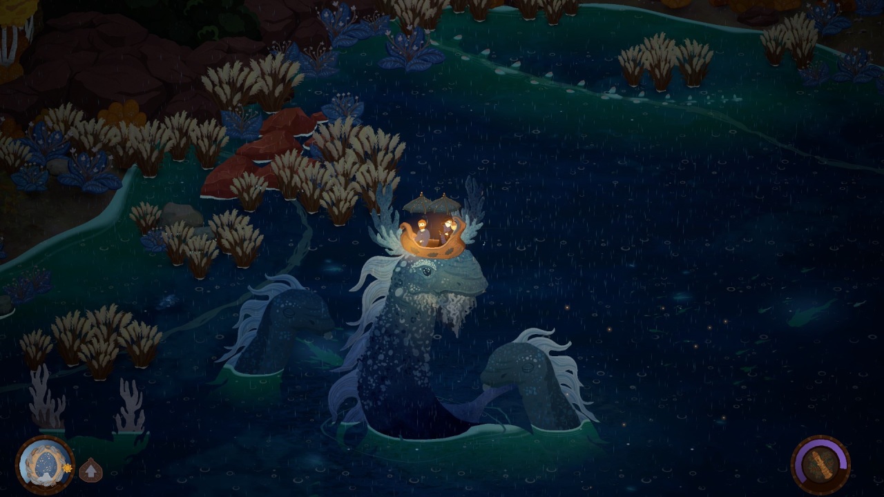 glimmerwick plants guide water creature