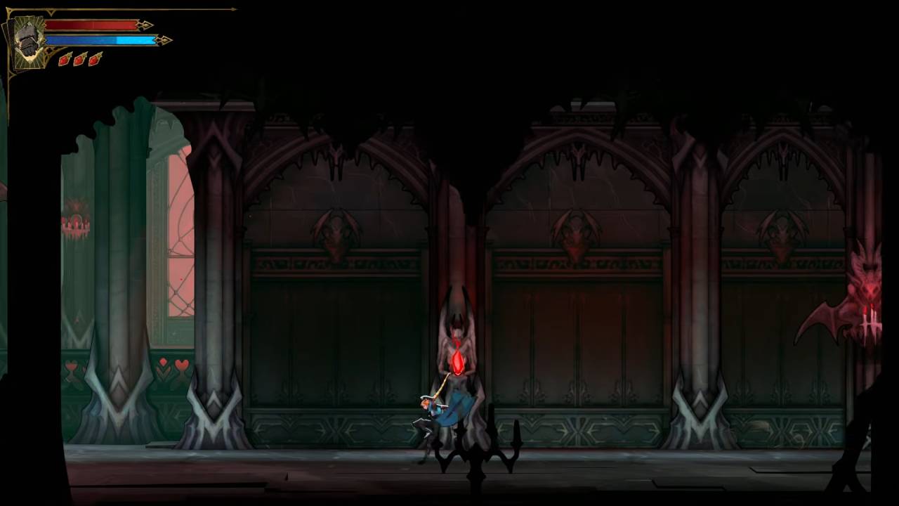 Castlevania: Belmont's Curse Ignore Warning and Enter Left Door