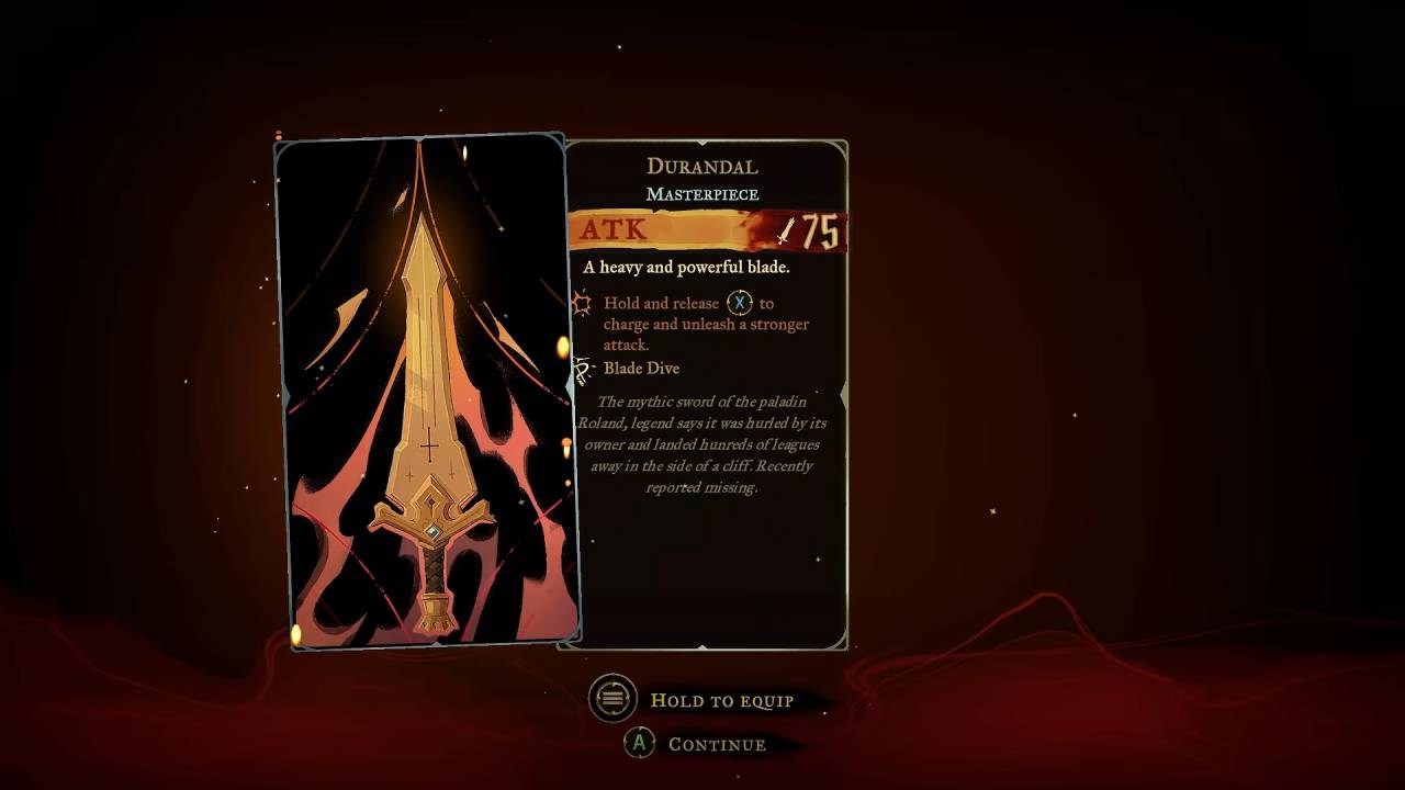 Castlevania: Belmont's Curse Open Treasure Chest Get Durandal