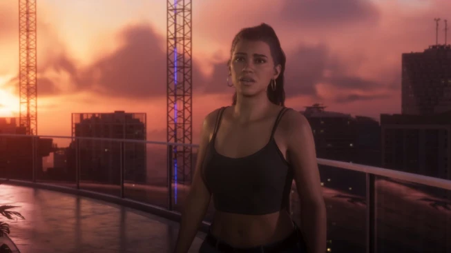 GTA 6 Lucia Staring Sadly