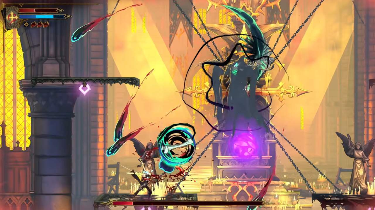 Castlevania: Belmont's Curse Final Phase Safe Projectile Clearing