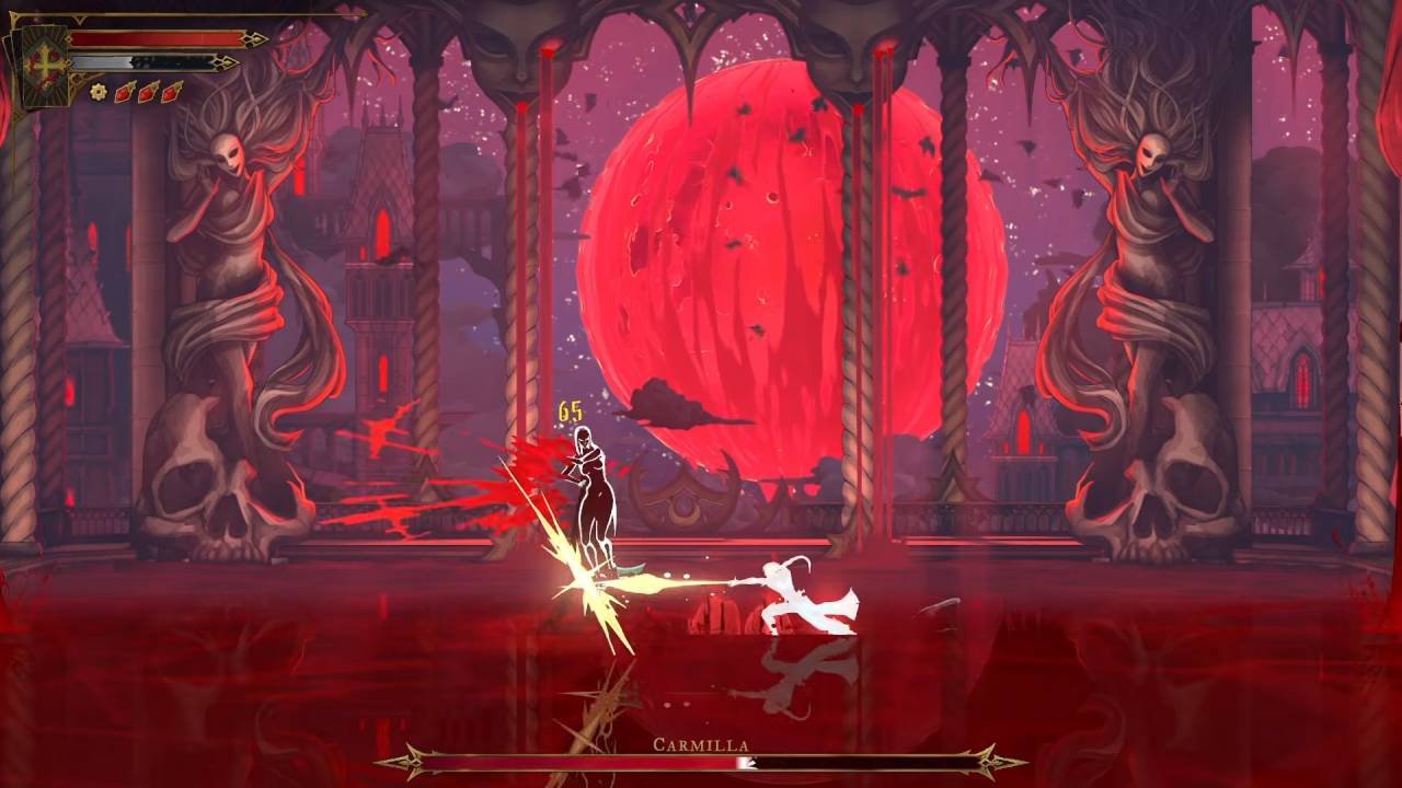 Castlevania: Belmont's Curse Neutralizing Blood Waves