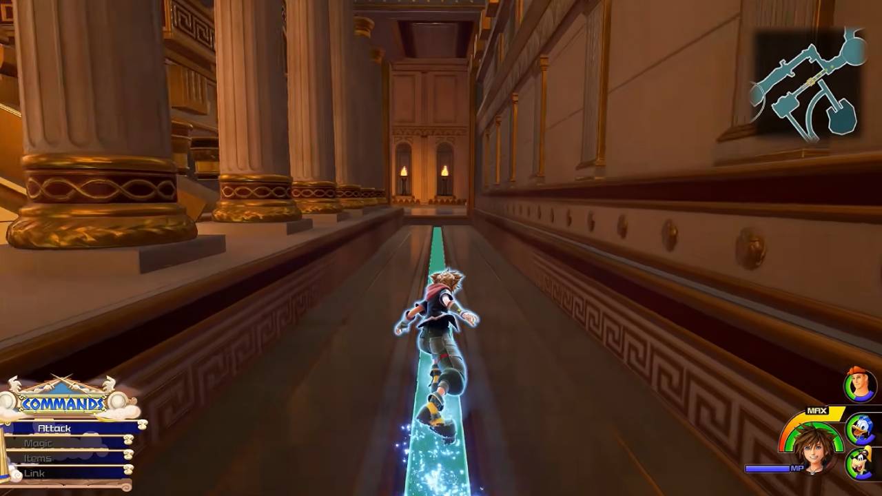 Kingdom Hearts Collection [I-III] Skating Platforming Gameplay