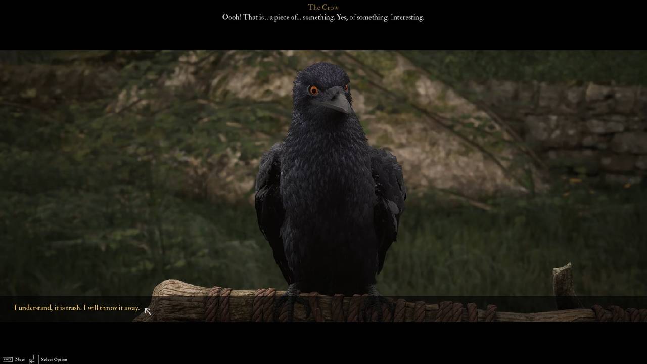 Among the Trolls Speaking with the Crow