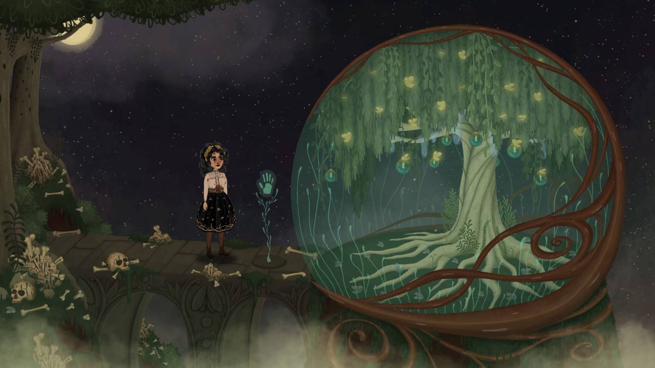 Allogloom Nora Exploring the Green Garden