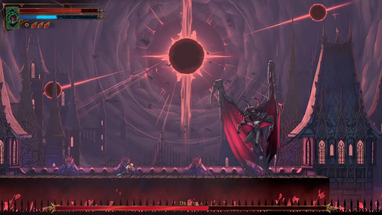 Castlevania: Belmont's Curse Phase 3 Dodging Air Attacks & Arena Hazards